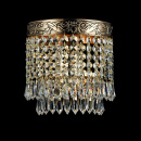 Kinkiet kryształowy złoty Palace Maytoni Classic DIA890-WL-01-G