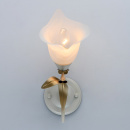 Kinkiet kwiat ze złotymi liśćmi Verona MW-LIGHT Flora 242027601