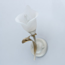 Kinkiet kwiat ze złotymi liśćmi Verona MW-LIGHT Flora 242027601