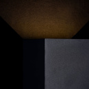 Kinkiet LED kwadratowy, czarny Fulton Maytoni Outdoor O572WL-L6B