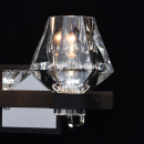 Kinkiet LOFT na 2 żarówki, czarny, szklane klosze RegenBogen Loft 104022302