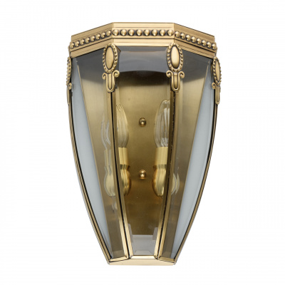 Kinkiet mosiężny na zewnątrz budynku Corso CHIARO Street 802021602