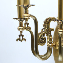 Kinkiet mosiężny pałacowy, potrójny Gabriel CHIARO Classic 491023303