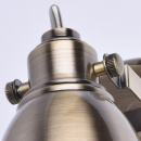 Kinkiet mosiężny pojedynczy MW-LIGHT Techno 547020101