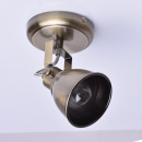 Kinkiet mosiężny pojedynczy MW-LIGHT Techno 547020101