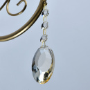 Kinkiet mosiężny z kryształami szampańskimi Selena MW-LIGHT Crystal 482026501
