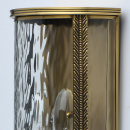 Kinkiet mosiężny, zewnętrzny, szczelny IP44 Corso CHIARO Street 802021702