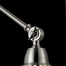 Kinkiet niklowany, regulowane ramię Domino Maytoni Modern MOD142-WL-01-N