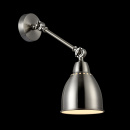 Kinkiet niklowany, regulowane ramię Domino Maytoni Modern MOD142-WL-01-N