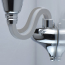 Kinkiet nowoczesny LED dwa ramiona RegenBogen Megapolis 659021302