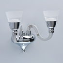 Kinkiet nowoczesny LED dwa ramiona RegenBogen Megapolis 659021302