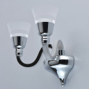 Kinkiet nowoczesny LED dwa ramiona RegenBogen Megapolis 659021302