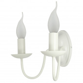 Kinkiet podwójny, kremowy, bez abażurów Bellagio Candellux 22-96497