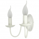 Kinkiet podwójny, kremowy, bez abażurów Bellagio Candellux 22-96497