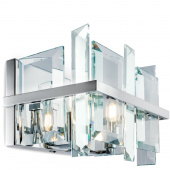 Kinkiet podwójny kryształowe sztabki Cerezo Maytoni MOD201WL-02N