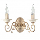 Kinkiet podwójny perłowo-złoty Perla Maytoni Classic ARM337-02-R