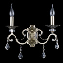 Kinkiet podwójny z kryształami Grace Maytoni Classic RC247-WL-02-R