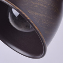 Kinkiet pojedynczy w kolorze kawowo-złotym MW-LIGHT Techno 547020301