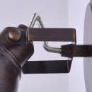 Kinkiet pojedynczy w kolorze kawowo-złotym MW-LIGHT Techno 547020301