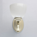 Kinkiet pojedynczy ze złotymi ornamentami MW-LIGHT Classic 450022901