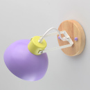 Kinkiet regulowany fioletowy klosz MW-LIGHT Megapolis 711020501