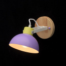 Kinkiet regulowany fioletowy klosz MW-LIGHT Megapolis 711020501