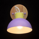 Kinkiet regulowany fioletowy klosz MW-LIGHT Megapolis 711020501