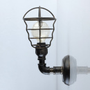 Kinkiet retro czarno-złoty MW-LIGHT Loft 104021501
