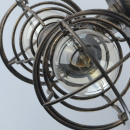 Kinkiet retro na dwie żarówki czarno-brązowo-złoty MW-LIGHT Loft 104021602