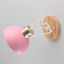 Kinkiet różowy, regulowany MW-LIGHT Megapolis 711020801