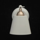 Kinkiet ścienny biało-złoty RegenBogen Megapolis 691021701