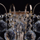 Kinkiet ścienny kolor złoty z kryształkami Pearls MW-LIGHT Crystal 232028101