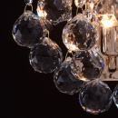 Kinkiet ścienny kolor złoty z kryształkami Pearls MW-LIGHT Crystal 232028101