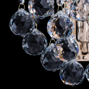 Kinkiet ścienny kolor złoty z kryształkami Pearls MW-LIGHT Crystal 232028101