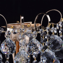 Kinkiet ścienny kolor złoty z kryształkami Pearls MW-LIGHT Crystal 232028101