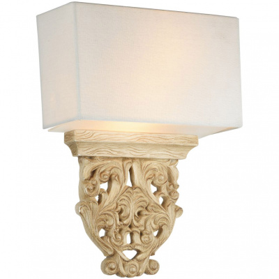 Kinkiet ścienny z dekoracyjną podstawą Cipresso Maytoni Classic H034-WL-02-R