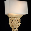 Kinkiet ścienny z dekoracyjną podstawą Cipresso Maytoni Classic H034-WL-02-R