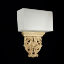 Kinkiet ścienny z dekoracyjną podstawą Cipresso Maytoni Classic H034-WL-02-R