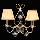 Kinkiet srebrny podwójny Valencia CHIARO Elegance 299022102