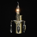 Kinkiet świecznik, postarzany mosiądz Aurora MW-LIGHT Classic 371026201