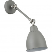 Kinkiet szary z regulacją położenia Domino Maytoni Modern MOD142-WL-01-GR