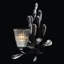 Kinkiet szklano-kryształowy Leticia CHIARO Flora 343021701