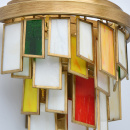 Kinkiet szkło witrażowe Morocco RegenBogen Megapolis 185021002