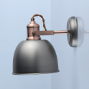 Kinkiet w kolorze antycznego srebra i miedzi MW-LIGHT Industrial 551021801