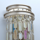 Kinkiet w stylu marokański, satynowe witraże MW-LIGHT Loft 185020503