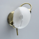 Kinkiet z białym kloszem Monica MW-LIGHT Classic 372023901