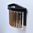 Kinkiet z bursztynowych, kolumnowych kryształów MW-LIGHT Loft 498025402