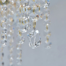 Kinkiet z kryształami Swarovski Carmen CHIARO Crystal biało-złoty 394021103