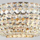 Kinkiet z kryształów o szlifie w kształcie rombu Basfor Maytoni Classic DIA100-WL-02-G