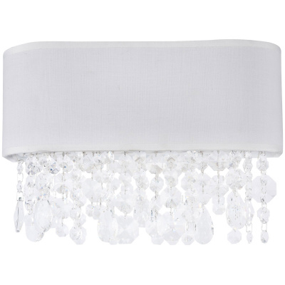 Kinkiet z zawieszkami kryształowymi Manfred Maytoni Modern MOD600WL-02W